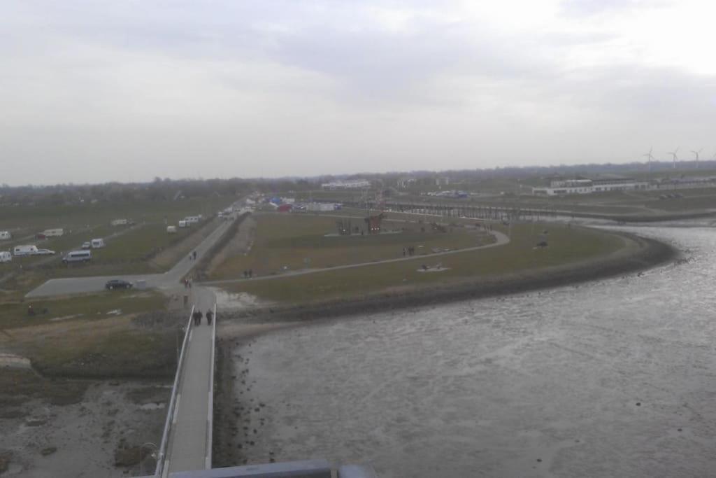 Nordsee Und Natur. Gemuetliche Fewo Mit Deichblick Dorumer Neufeld Extérieur photo
