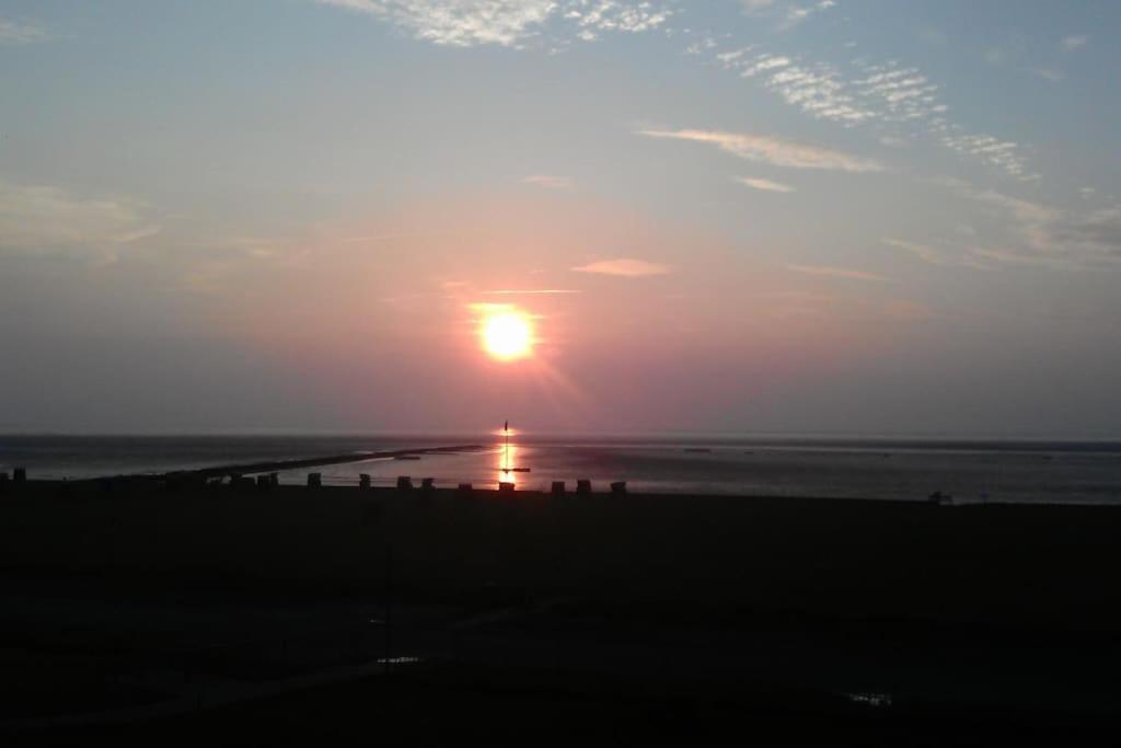 Nordsee Und Natur. Gemuetliche Fewo Mit Deichblick Dorumer Neufeld Extérieur photo